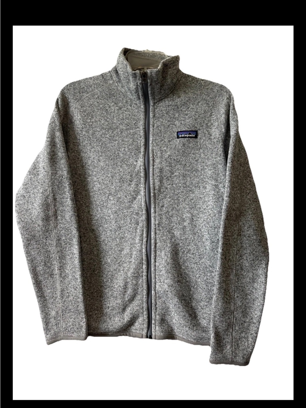 Patagonia Women’s Gray Full-Zip Fleece Jacket Size Medium